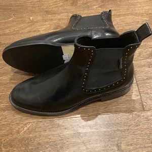 Russell & Bromley black chelsea boots 38